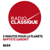 Podcast Radio Classique, 3 minutes pour la planète, Baptiste Gaborit